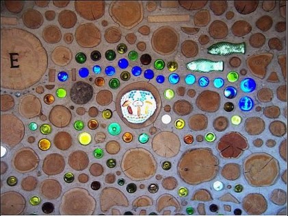 cordwood wall